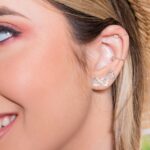 Onde surgiram os brincos ear cuff prata?
