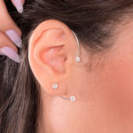 Brinco contorno de orelha em prata fará sucesso em 2022