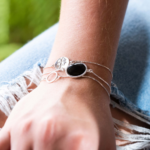 4 pulseiras de prata no atacado para vender no Natal